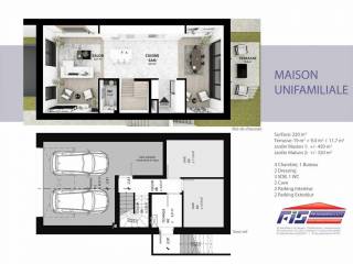 Photo - Single-family detached house 220 m², new, Hellange, Frisange